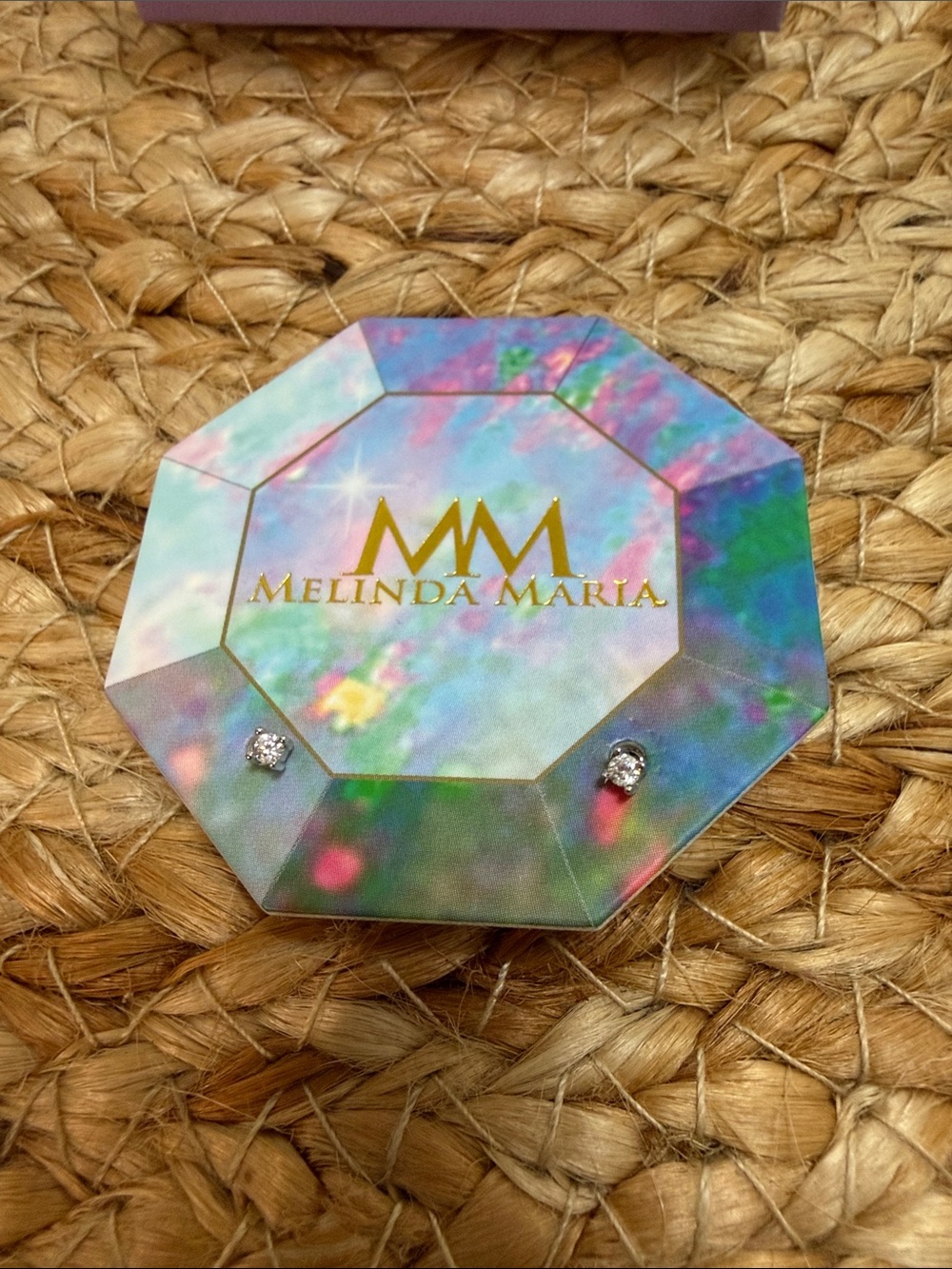 Melinda Maria 2mm round studs - Picture 2 of 5